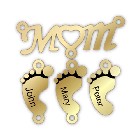 Personalized 3 Baby Birth Mom Name By Joe Front