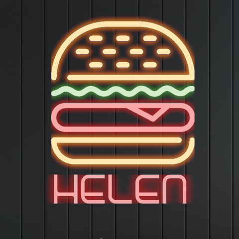 Personalized Burger Name By Joe Front