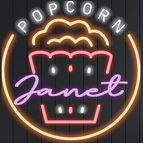 Personalized Popcorn Cinema Name By Joe Front