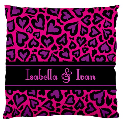 Personalized Pink Leopard Skin Pattern By Anita Kwok Front
