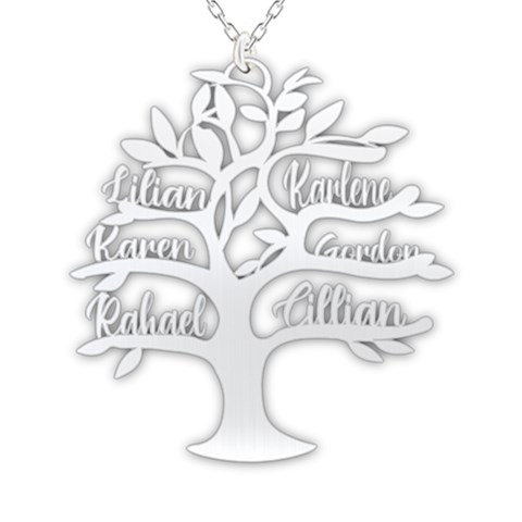 Personalized Name Family Tree By Wanni Front