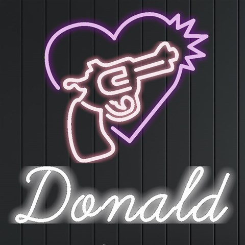 Personalized Gun Heart Name By Joe Front