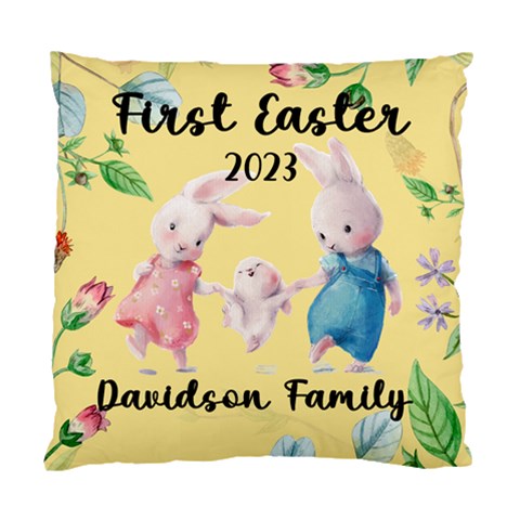 Personalized Easter Rabbit Bunny Family Name By Joe Front