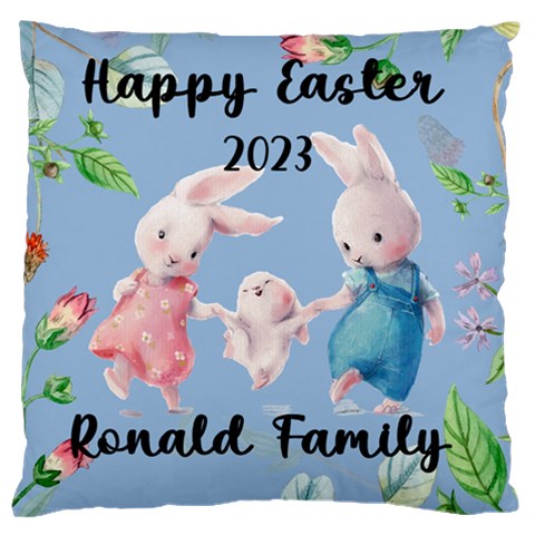 Personalized Easter Rabbit Bunny Family Name By Joe Front