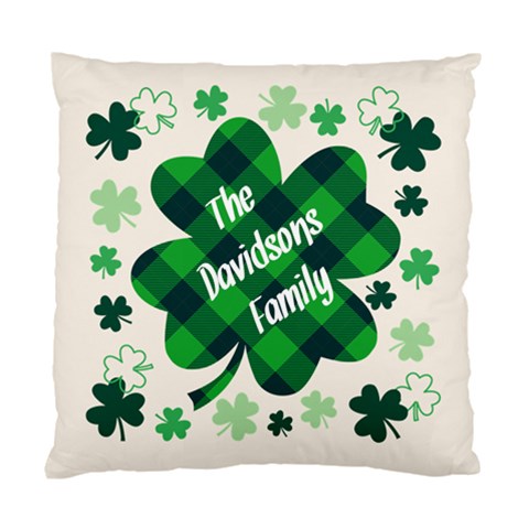 Personalized St Patricks Day Clover Family Name By Joe Front