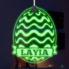 Personalized Name Easter Pattern 15 - LED Acrylic Ornament