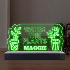Water the Plants - LED Acrylic Message Display