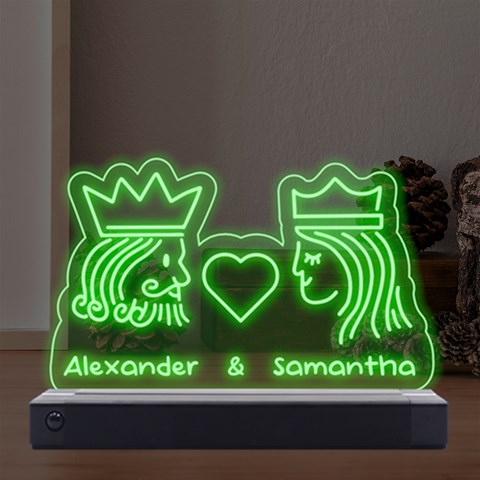 Personalized Name King And Queen By Oneson Front