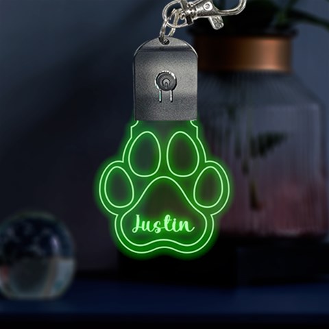 Personalized Dog Cat Pet Footprint Name By Joe Front