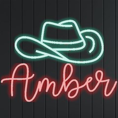 Personalized Cowboy Hat Name - Neon Signs and Lights