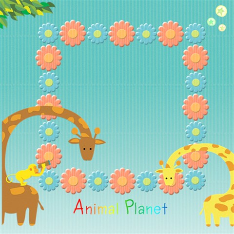 Animal Planet By Suweeriya 12 x12  Scrapbook Page - 2