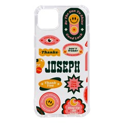 Personalized Happy and Lucky Name - iPhone 14 Plus TPU UV Print Case