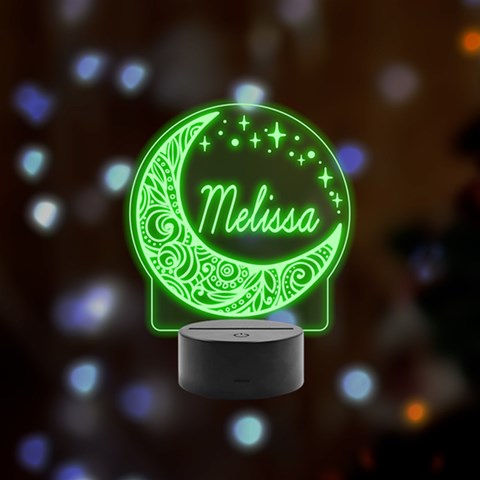Personalized Night Light Star Moon Name By Joe Front