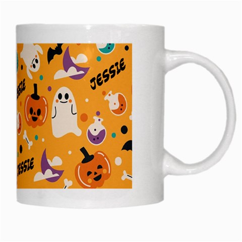 Personalized Halloween Pattern Name By Joe Right