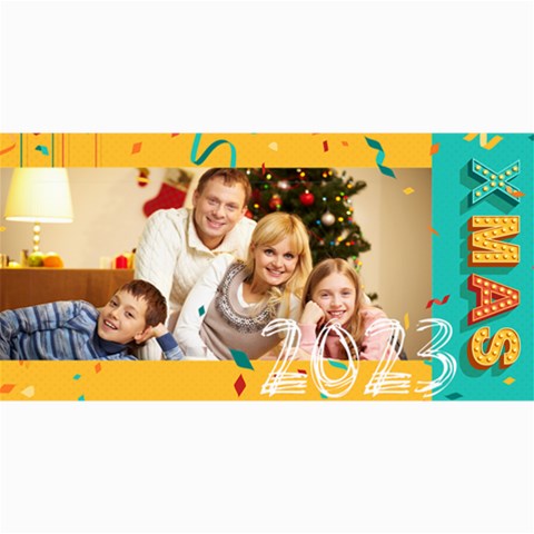 Xmas By Oneson 8 x4  Photo Card - 9