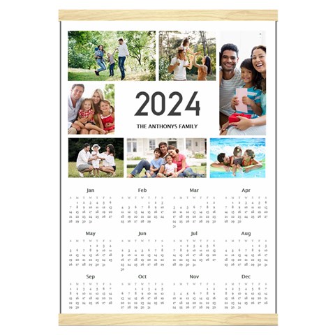 Personalized Family Calendar By Joe Front - Jan 2024