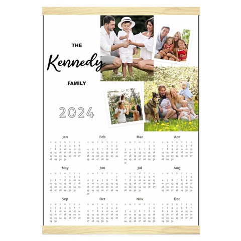 Personalized Family Calendar By Joe Front - Jan 2024