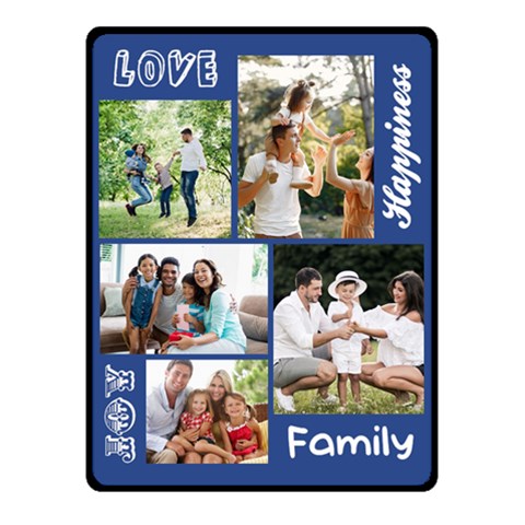 Personalized Family Small Blanket By Joe 50 x40  Blanket Front