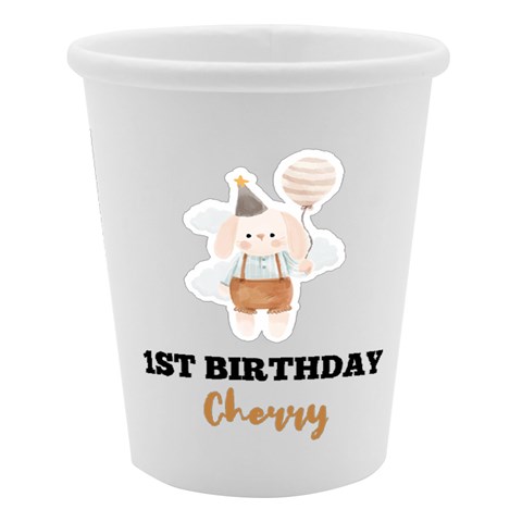 Birthday Anniversary Paper Cup By Joe Center