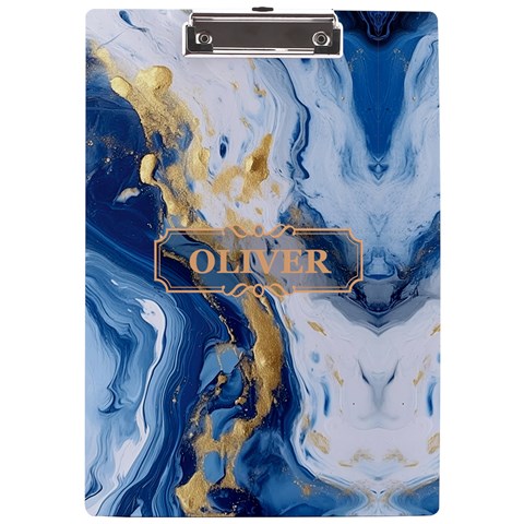 Marble Name Acrylic Clipboard By Joe Front