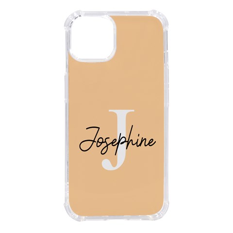 Personalized Initial Name Phone Case By Joe Front