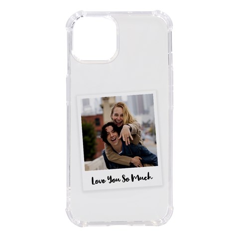 Personalized Polaroid Text Phone Case By Joe Front