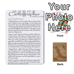 Cartographer2 of 2 - Playing Cards 54 Designs (Rectangle)