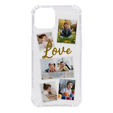Personalized Love 5 Photo Phone Case By Joe Front