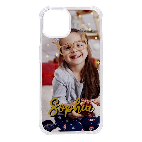 Personalized Big Photo With Name Phone Case By Joe Front