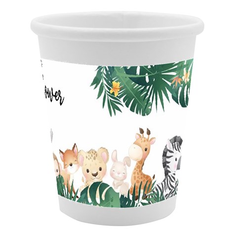 Personalized Baby Shower Name Paper Cup By Joe Right