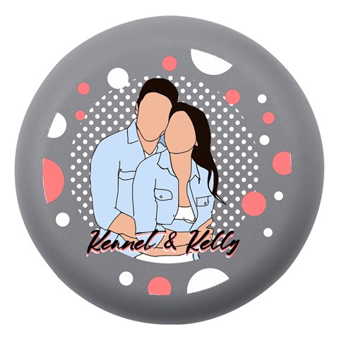 Personalized Name Lover Photo Pop By Wanni Front