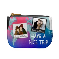 Personalized Trip Photo Illustration Mini Coin Purse