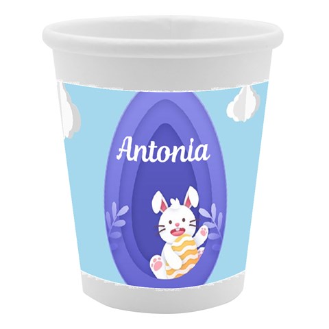 Personalized Easter Name Paper Cup By Katy Center