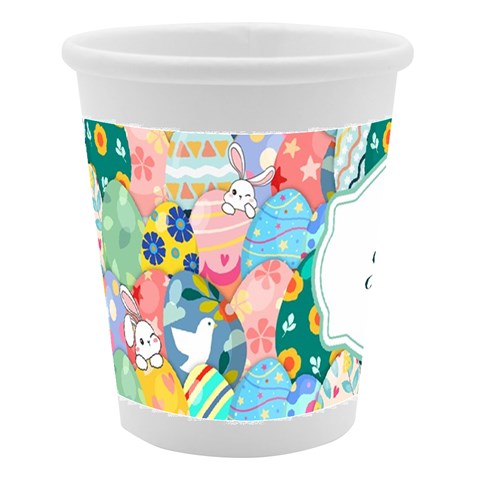 Personalized Easter Egg Name Paper Cup By Katy Left