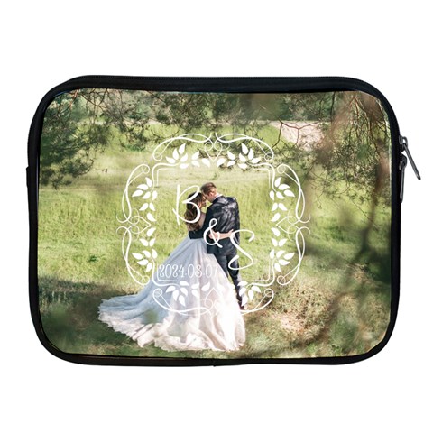 Wedding Personalized Name And Photo Ipad Case By Katy Front