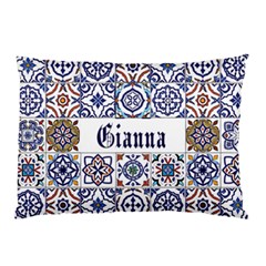 Personalized Tiles Name Pillow Case - Pillow Case (Two Sides)