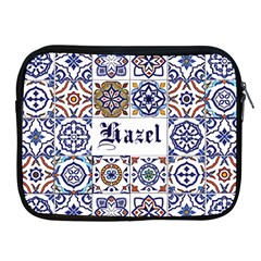 Personalized Tiles Name iPad Zipper Case (2 styles) - Apple iPad Zipper Case