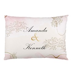 Personalized Wedding Couple Name Pillow Case