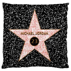 Personalized Hollywood Walk of Fame Name Any Text Age Birthday Large Cushion Case - Large Cushion Case (One Side)