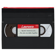 Personalized Video Tape Best Memories Name Cosmetic Bag - Cosmetic Bag (XXXL)