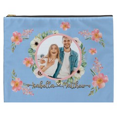 Personalized Photo Love Name Cosmetic Bag - Cosmetic Bag (XXXL)