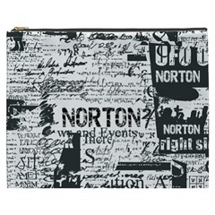 Personalized Newspaper Name Cosmetic Bag - Cosmetic Bag (XXXL)