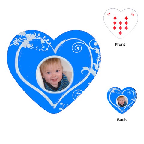 Little Boy Blue Sweetheart Playing Cards By Catvinnat Front