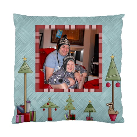 Holidays Are Comin  Cushion By Catvinnat Front