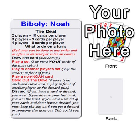 King Biboly: Noah Deck 02 By Jighm Brown Front - HeartK
