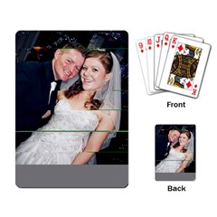 Spres and karrens wedding cards - Playing Cards Single Design (Rectangle)