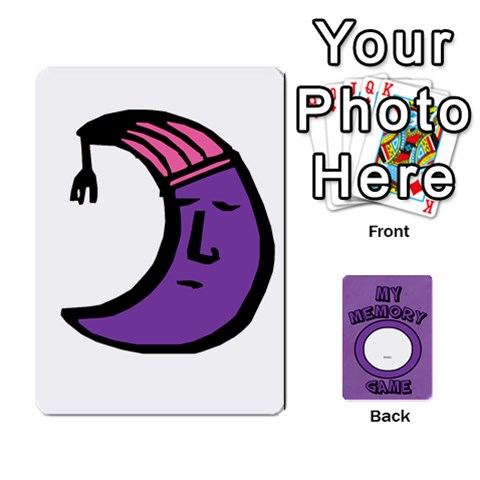 Ace My Memory Game (personalized) Copy It!!! By Carmensita Front - HeartA