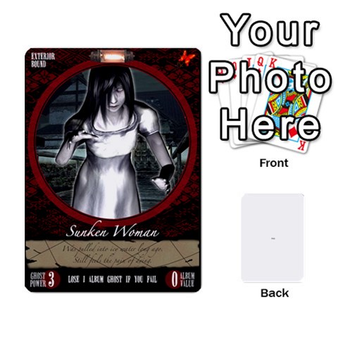 Fatal Frame Deck 2 Front - Heart8