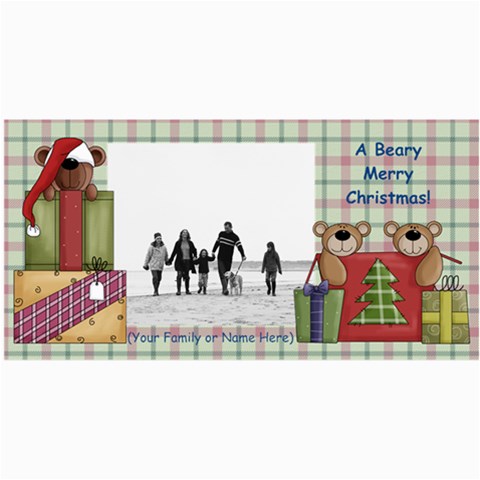Christmas & Holiday Photo Cards Assortment By Angela 8 x4  Photo Card - 8