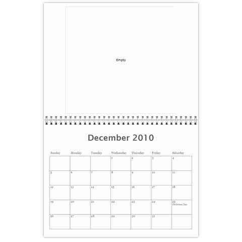 2009 Calendar By Tammy Dec 2010